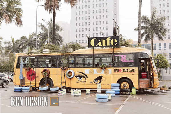 thiết kế quán cafe độc đáo
